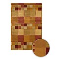 Contemporary Hand-knotted Aura Wool Rug (8' Round)