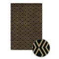 Contemporary Hand-knotted Aura Wool Rug (8' x 11')
