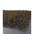Majesta Contemporary Dark Mocha Hand-woven Rug (5' x 8')