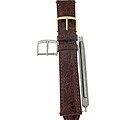 Honey Crocodile Leather 20 mm Watch Strap Kit