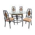 Alexis Oval 5-piece Dinette Set