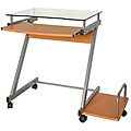 Mini Techno Beech Finish Computer Desk