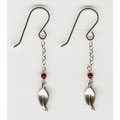 Silver Leaf Earrings (USA)