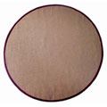 Hand-woven Cherry Brown Sisal Wool Rug (8' Round)