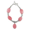 Tibetan style bracelet with Cherry Quartz (China)