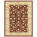 Traditional Hand-tufted Wool and Silk Rug (3'6 x 5'6)