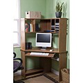 Morgan Corner Computer Desk with Hutch