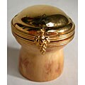 Limoges Hand-painted Champagne Cork Keepsake Box