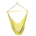 Hand Woven Natural Yellow Hammock Chair Swing