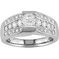 14k White Gold 1ct TDW Diamond Engagement Ring (H-I-J, I1-I2)