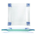 Fusion 'Blue Bubbles' Plate (Case of 6)