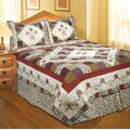 Autumn Bouquet All Cotton Patchwork Quilt Set