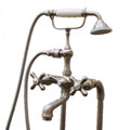 Brushed Nickel Free Standing/ Claw Foot Tub Faucet