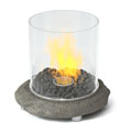 Red Volcano Scandinavian Stone Centerpiece