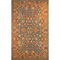 New Castle Zeigler Teal Rug (5' x 8')