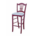 30-inch Cane Back Stool