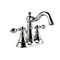 Traditional Centerset Polished Chrome Bath Faucet