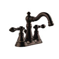 Traditional Centerset Oil-rubbed Bronze Bath Faucet