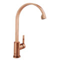 Modern Antique Copper Single Handle Kitchen Faucet