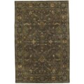 Hand-tufted Blanca Brown Wool Rug (8' x 10'6)