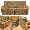 Full Size Skirted Fiona Futon Slipcover