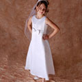 Little Girls Special Occasion White Dress