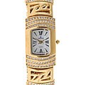 Croton Women's Hi-fashion Goldplated Quartz Watch
