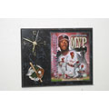 National League MVP Jimmy Rollins Picture Clock
