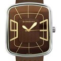 Giordano Men's Brown Leather Watch