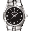 Accutron Women's Steel Black Patterned Dial Watch