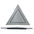 Fusion Triangle 'Narrow Rim' Plate (Case of 6)
