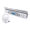 Kitchen Alarm Clock CD Player with Shower Radio Pack