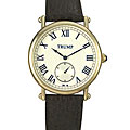 Geneva Platinum Women's Greek Key Cuff Watch