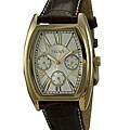 Trump Men's Goldtone Dress Quartz Watch