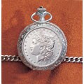 Morgan Silver Dollar Pocket Watch