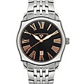 Swiss Legend Men's Steel Black Dial Watch