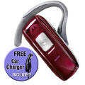 Motorola H670 Red Bluetooth Headset
