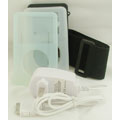 iPod Classic 160GB Silicone Skin 3-pack / AC Charger