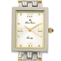 Lucien Piccard Women's 'Alpha' Silver Dial Watch