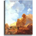 Morning by Maxfield Parrish Stretched Canvas