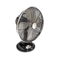 Hunter 12-inch Satin Black Oscillating Fan
