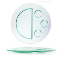 Fusion Half-Moon Sectional Plate (Case of 6)