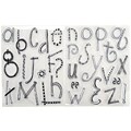Autumn Leaves Tia Bennet Freestyle Alphabet Clear Stamp Set