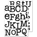 Autumn Leaves Clear Stamp Set - Typewriter Hand Drawn