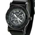 Trump Men's Sport Black Dial Quartz Watch