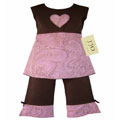 JoJo Designs 2-piece Paisley Infant Girl's Outfit