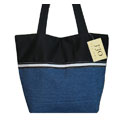 JoJo Designs Denim/ Black Tote Bag