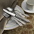 Wallace Newberry Frost 65-piece Flatware Set