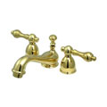 Restoration Polished Brass Mini-widespread Faucet