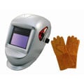 Solar Powered Welding Helmet with Free Gloves